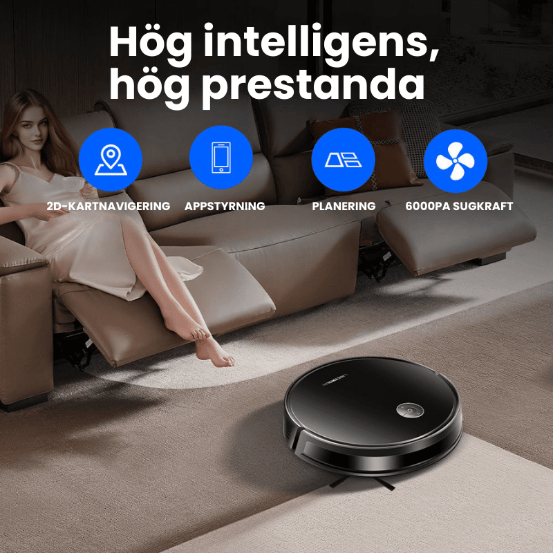 C7 Robotdammsugare med Appstyrning