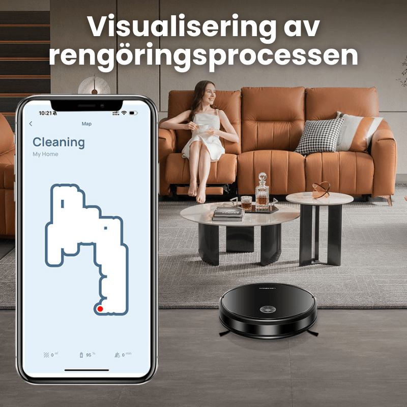 C7 Robotdammsugare med Appstyrning