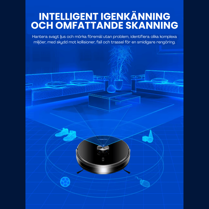 X6 Intelligent Robotdammsugare